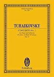 Produkt-Bild: Konzert Nr. 1 b-Moll: op. 23. CW 53. Klavier und Orchester.: for Piano and Orchestra. B# minor / b-Moll / Si' mineur Op. 23 (Eulenburg Studienpartituren)