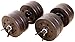 Cap Barbell 40-Pounds Cement Dumbbell Set (Black)
