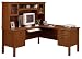 Bush(R) Wheaton L-Shaped Desk, 29 1/2"H x 66 1/4"W x 66 1/4"D, Madison Oak