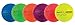 Champion Sports Rhino Skin Dodgeball Set of 6 (Neon Rainbow, 6