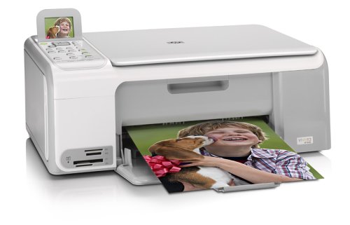 HP Photosmart C4180 All-in-One - Multifunction ( printer / copier / scanner ) - color - ink-jet - copying (up to): 30 ppm (mono) / 24 ppm (color) - printing (up to): 30 ppm (mono) / 24 ppm (color) - 100 sheets - Hi-Speed USB