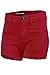 TL Womens Trendy Basic Stretchy Casual Ponte Pocket Shorts in Multiple Colors