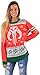 Star Wars Mandalorians Bounty Hunter SNOWFLAKES Ugly Christmas Sweater (Adult 3X-Large)