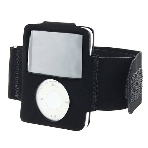 Velvet ArmBand Compatible With nano® Black