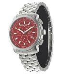 Corvette Men's CR6-101-RED Swiss Chronograph Stainless Steel Watch