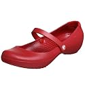 crocs Women's Alice Mary Jane,Ruby Red,8 M