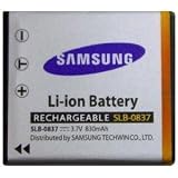 Samsung SLB-0837 Lithium Ion Rechargeable Battery for Samsung L50, L60 and i6 Digital Cameras