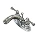 Elements of Design Torrington Chrome Bathroom Faucet with Buckingham Levers Image