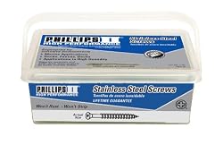 (10250A) 8x2-1/2" Stainless Wood Screw