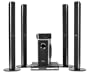 Samsung HT-TQ85 XM-Ready Five-Disc DVD Changer Home Theater System (5.1 Channel)
