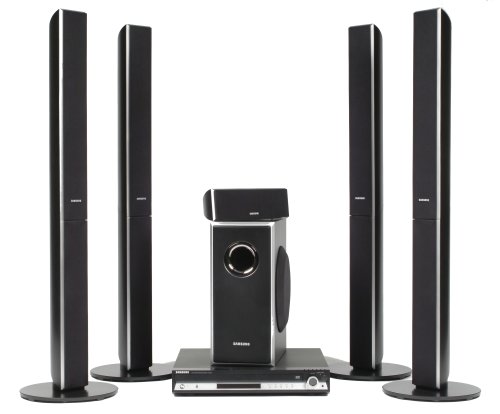Samsung HT-TQ85 XM-Ready Five-Disc DVD Changer Home Theater System (5.1 Channel)