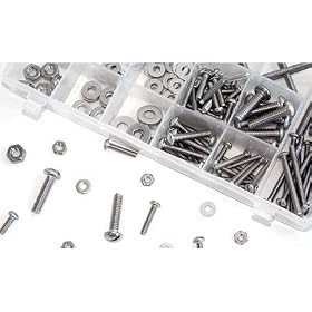 UST Stainless Steel Nut, Bolt and Washer Assortment - 224-Pc. Set, Model# UST5229 by UST
