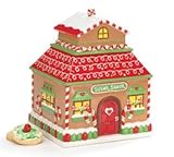 Whimsical Gingerbread House Cookie Jar Sugar Shack Christmas/Holiday Kitchen Decor