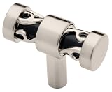 Liberty Hardware P16311C-SNB-C Crystal Lace Bar Knob Crystal Lace