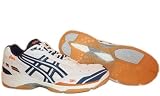 Produkt-Bild: ASICS Gel-Smash. Dies ist ein Hallenschuh im funktionellen Technologien im Lo-Cut-Design. Konturierte EVA-Mittelsohle f&uuml;r D&auml;mpfung und Stabilit&auml;t. TRUSSTIC - System.