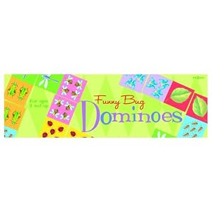 Pre-School Bug Dominoes Game by eeBoo