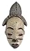 Gabonese Africa wood mask, 'Punu Beauty'