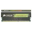 Corsair XMS ProSeries - Memory - 2 GB ( 2 x 1 GB ) - DIMM 184-PIN - DDR - 400 MHz / PC3200 - CL3 - unbuffered - non-ECC