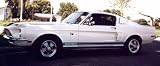 41AWNSMQDAL. SL160  1966 68 GT 500KR Side Stripes Kit   BLACK