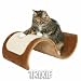 Wavy Scratching Wave Plush 50 x 29 x 18 cm, Brown