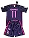 Neymar Jr #11 Barcelona 2016-2017 Kids/Youths Away Soccer Jersey & Shorts