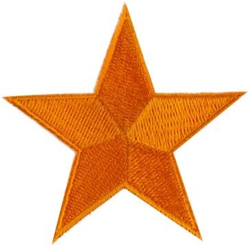Flag Style Embroidered Patch - One Star W03S12B