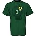 Nike Oregon Ducks Green Aerial View T-shirt