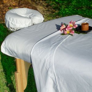 Massage Table Poly/Cotton Sheet Set (Imported)