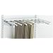 Rubbermaid 3J06 Configurations Seven-Pair Pants Rack, White