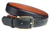Tommy Hilfiger Men's 1 1/4-Inch Full Grain Leather Dress Belt