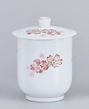 桜蓋付湯呑(小)　【蓋付マグ】 〔キャッシュバックキャンペーン対象商品〕