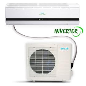 Easy Fit Inverter Split Air Conditioner 5.0kW Of Cooling & 5.0kW Of Heating, (18000 BTU - ECO1806SQ) - A Energy Rating, Cooling, Heating & Dehumidifier