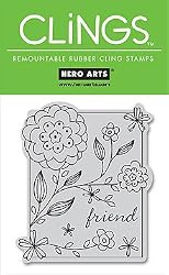 Hero Arts CLINGS Rubber Stamp / Friends