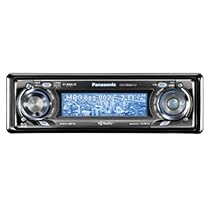 Panasonic CQ-CB8901U High Definition Radio/ MP3/WMA with Motorized Customizable 3D Graphics Display (50W X 4)