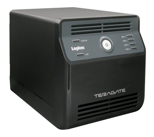 Logitec RAID�@�\���� �l�b�g���[�N�ڑ��^HD 1.0TB LHD-LAN1000QG