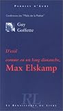 D'exil comme en un long dimanche, Max Elskamp