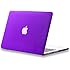 Kuzy - Retina 13-Inch PURPLE Rubberized Hard Case for MacBook Pro 13.3" with Retina Display A1502 / A1425 (NEWEST VERSION) Shell Cover - PURPLE