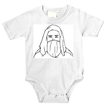 Onesie with "black and white", robes, turban