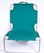 Newport Folding  Chair with Carry Handles. (Stainless Steel with green canvas top)