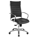 Europa Executive Chair Black Vinyl