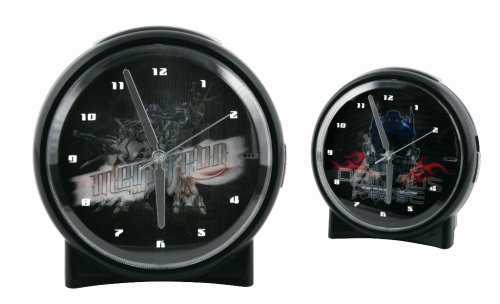 Childrens Toyshop  Toys : Transformers Optimus Prime/Megatron Lenticular Alarm