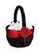 Hortense B. Hewitt Wedding Accessories Flower Basket, Midnight Rose, 8-Inch Tall