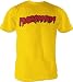 Hulk Hogan "hulkamania" T-shirt Gold