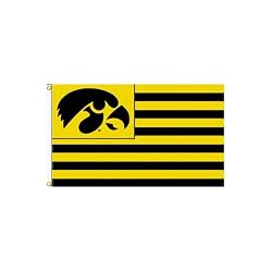 University Of Iowa NCAA 3' x 5' Single Sided Banner Flag by BSI Products Inc.