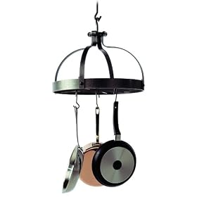 Enclume PR2WG HS Premier Dutch Crown Ceiling Rack, Hammered Steel