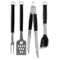 BBQ Tool 4-pc. Set with Black Handles