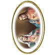 Car Visor Clip - Immaculate and Sacred Hearts - 1.75"x1.0" - Clip on