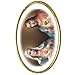 Car Visor Clip - Immaculate and Sacred Hearts - 1.75"x1.0" - Clip on