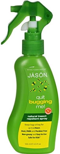 2Pack! Jason Quit Bugging Me Natural Insect Spray - 4.5 fl oz