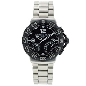TAG Heuer Men’s Formula 1 Calibre S 1/100th Chronograph Stainless Steel Watch #CAH7010.BA0854